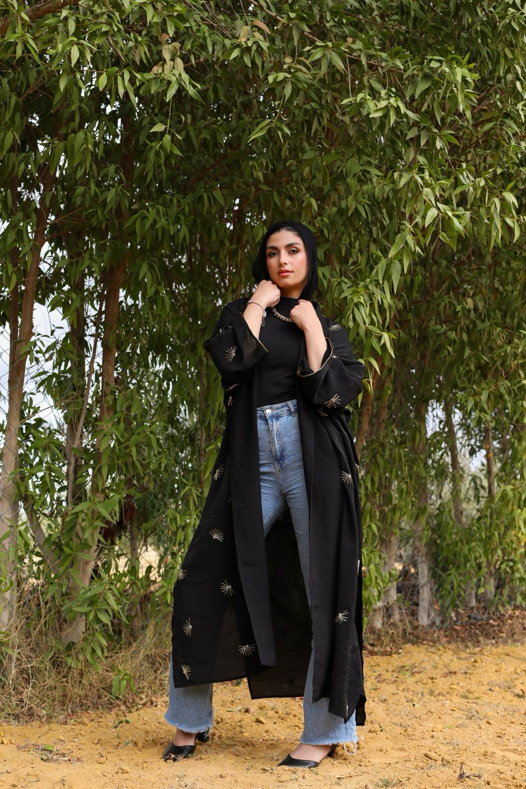 GLAMOUR BLACK CARDIGAN